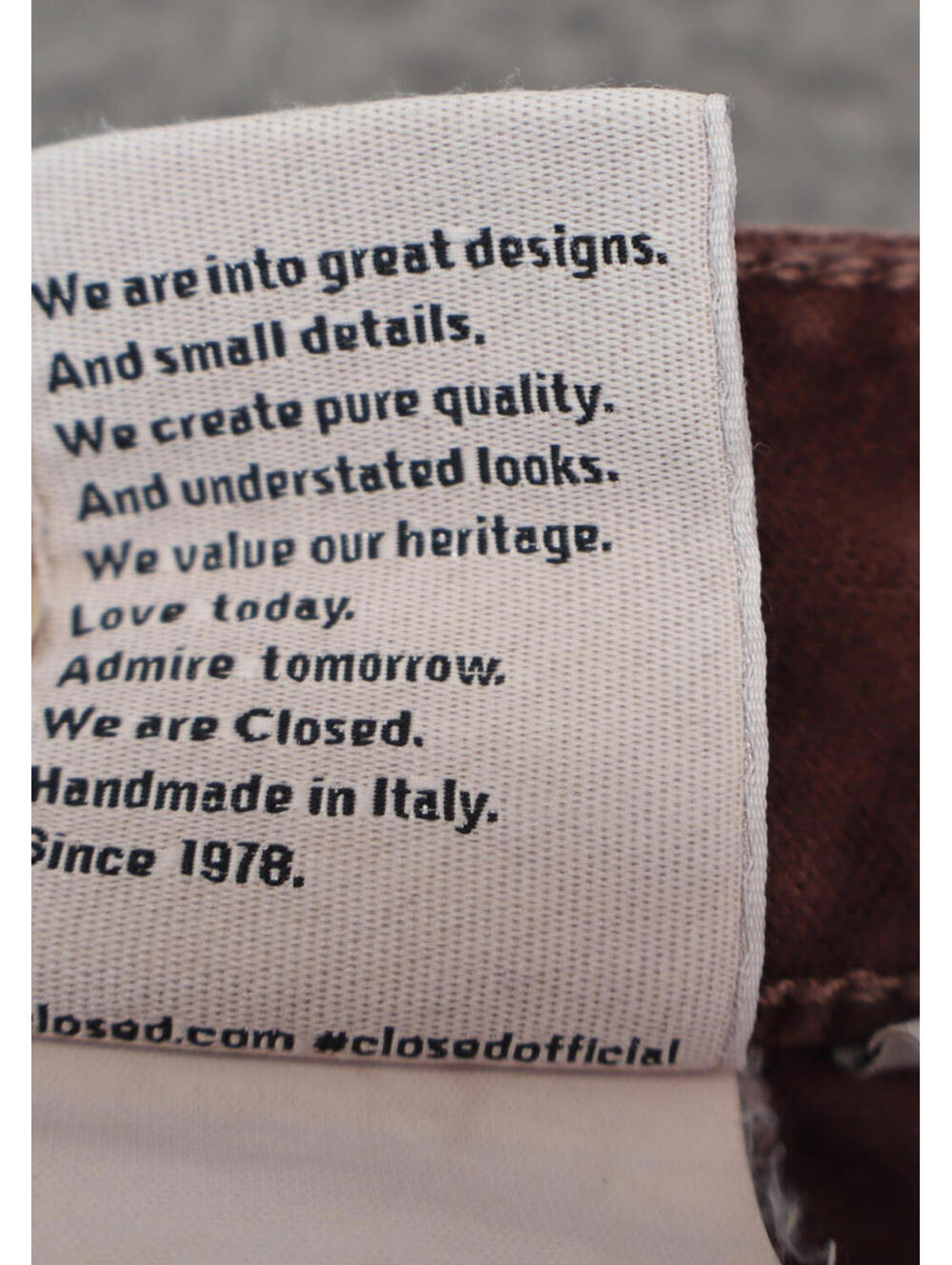 Closed Jeans Women Small / 6 / 42 Carpenter Pants Italy y2k - Picture 12 of 14